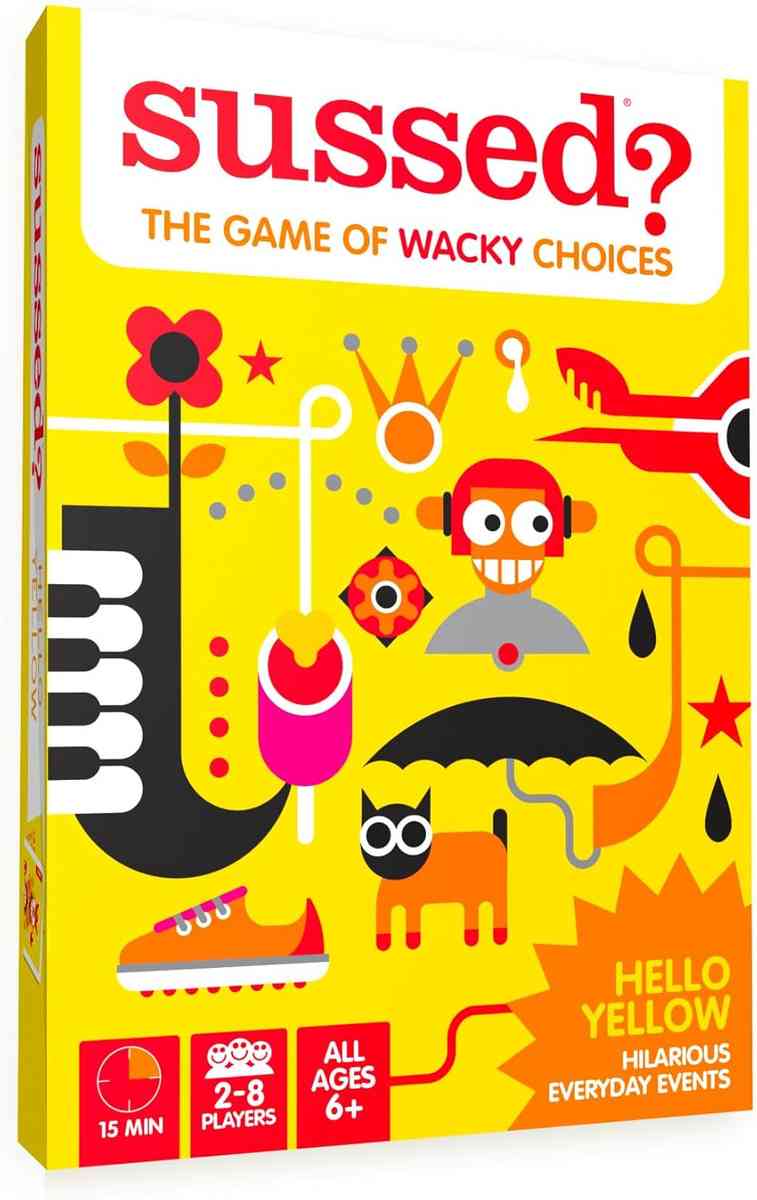 SUSSED The Wacky 'What Would You Do?' Social Card Game