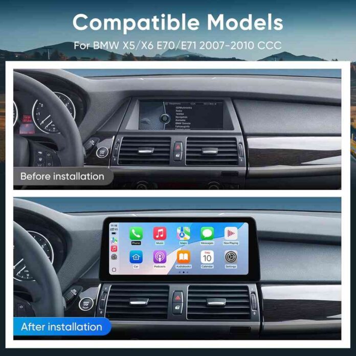12.3 inch Touch Screen for BMW X5 X6 CIC E70 E71